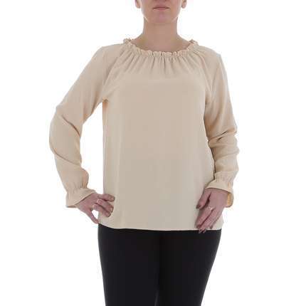 Damen Bluse von Metrofive - beige