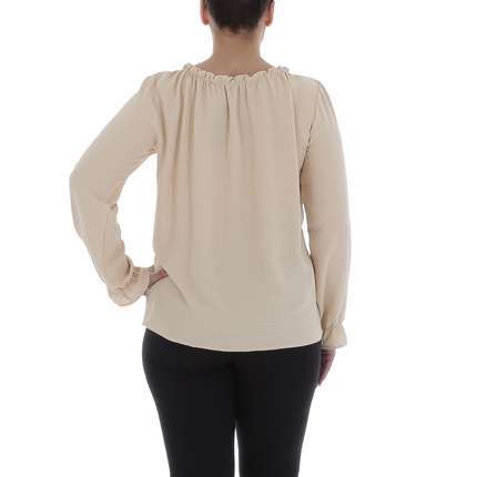 Damen Bluse von Metrofive - beige