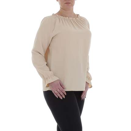 Damen Bluse von Metrofive - beige