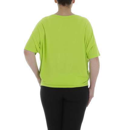 Damen T-Shirt von Metrofive - neongreen