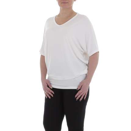 Damen T-Shirt von Metrofive - white