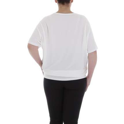 Damen T-Shirt von Metrofive - white