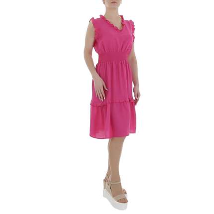 Damen Sommerkleid von AOSEN - fuchsia