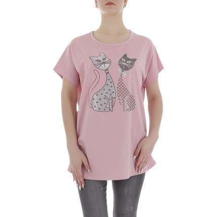 Damen T-Shirt von AOSEN - rose