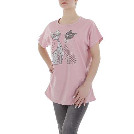 Damen T-Shirt von AOSEN - rose