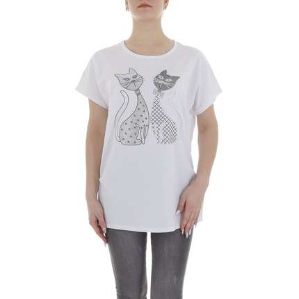 Damen T-Shirt von AOSEN Gr. XXL/44 - white