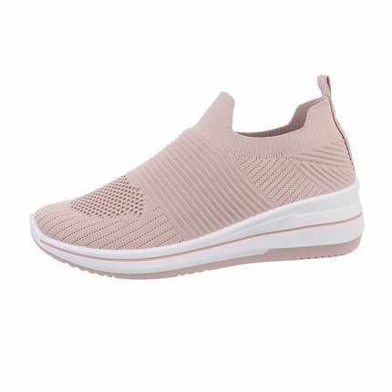 Damen Low-Sneakers - pink