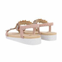 Damen Keilsandaletten - champange