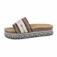 Damen Pantoletten - black - 12 Paar