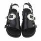 Damen Keilsandaletten - black