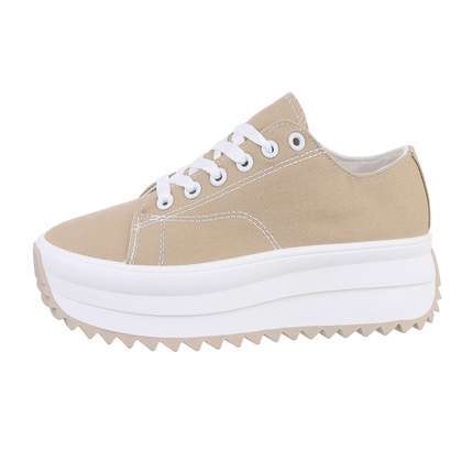 Damen Low-Sneakers - khaki Gr. 39