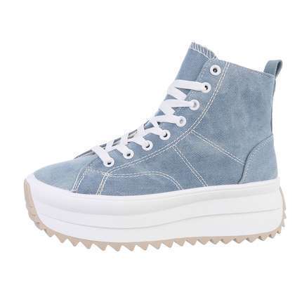 Damen High-Sneakers - blue Gr. 38