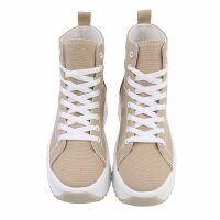Damen High-Sneakers - khaki