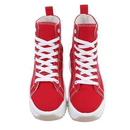 Damen High-Sneakers - red