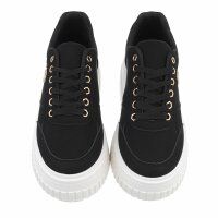 Damen Low-Sneakers - black