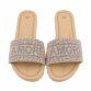 Damen Pantoletten - beige