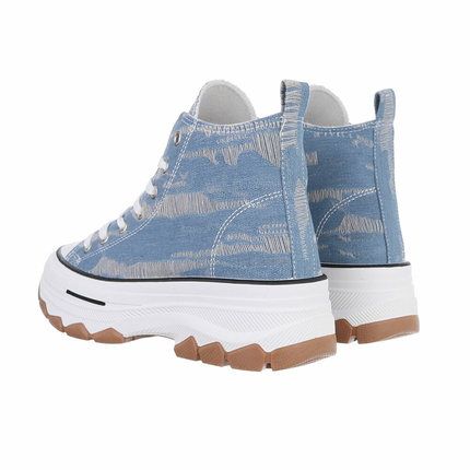 Damen High-Sneakers - lblue