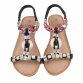 Damen Keilsandaletten - black