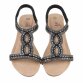 Damen Keilsandaletten - black