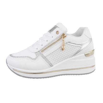 Damen High-Sneakers - white - 12 Paar