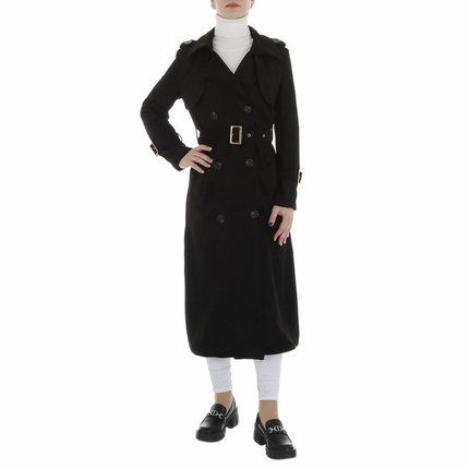 Damen Trenchcoat von Emma&Ashley Gr. M/38 - black