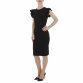 Damen Minikleid von Metrofive - black