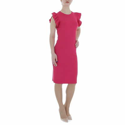 Damen Minikleid von Metrofive - fuchsia