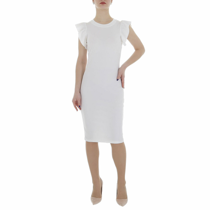 Damen Minikleid von Metrofive - white