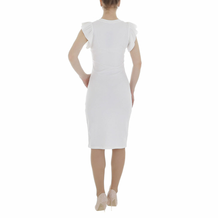 Damen Minikleid von Metrofive - white