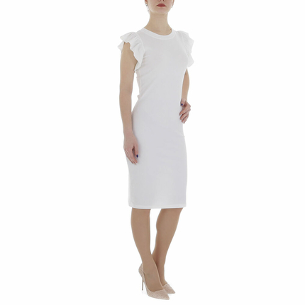 Damen Minikleid von Metrofive - white