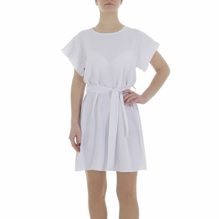 Damen Minikleid von Metrofive - white