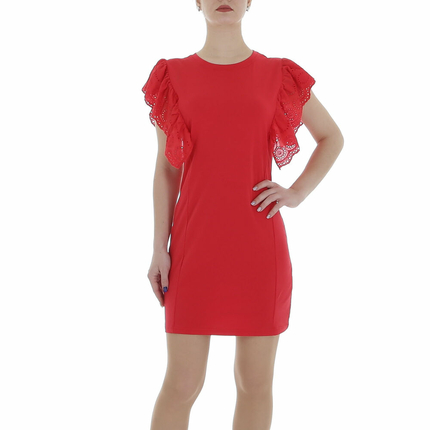 Damen Minikleid von Metrofive - red