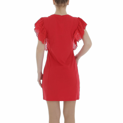 Damen Minikleid von Metrofive - red