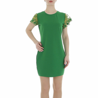 Damen Minikleid von Metrofive - green