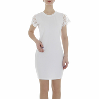 Damen Minikleid von Metrofive - white