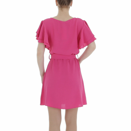 Damen Minikleid von Metrofive - fuchsia