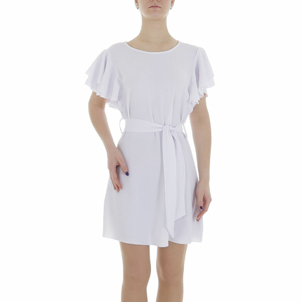 Damen Minikleid von Metrofive - white