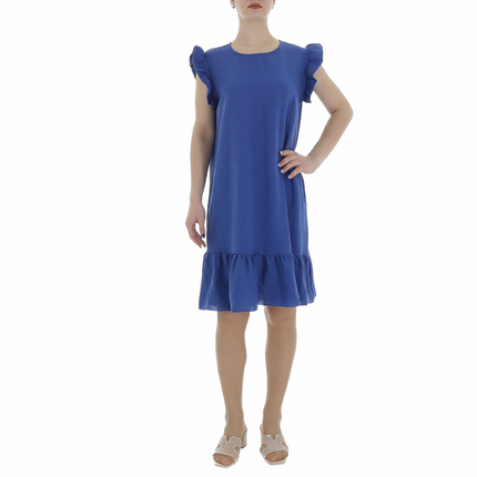 Damen Minikleid von Metrofive Gr. M/L - blue