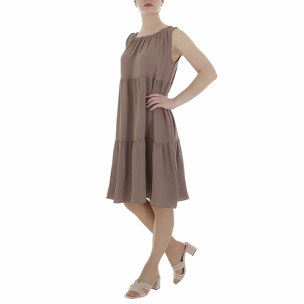 Damen Sommerkleid von Metrofive - taupe