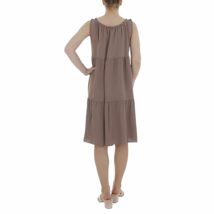 Damen Sommerkleid von Metrofive - taupe