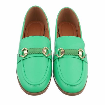 Damen Slipper - green