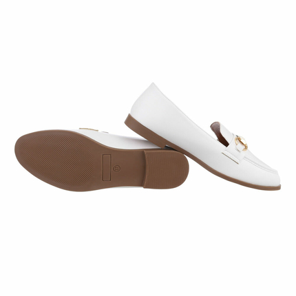 Damen Slipper - white