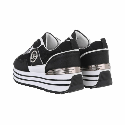 Damen Low-Sneakers - black