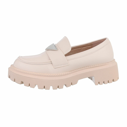 Damen Slipper - beige