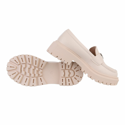 Damen Slipper - beige