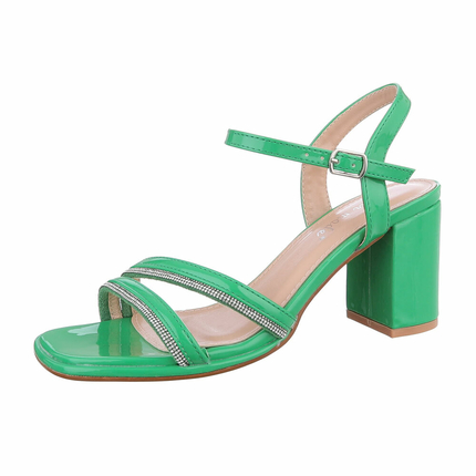 Damen Sandaletten - green Gr. 36