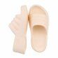 Damen Pantoletten - beige