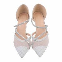 Damen High-Heel Pumps - silver