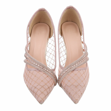 Damen High-Heel Pumps - champagne