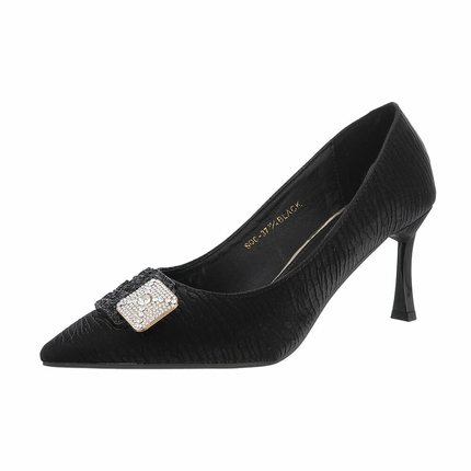 Damen High-Heel Pumps - black - 12 Paar